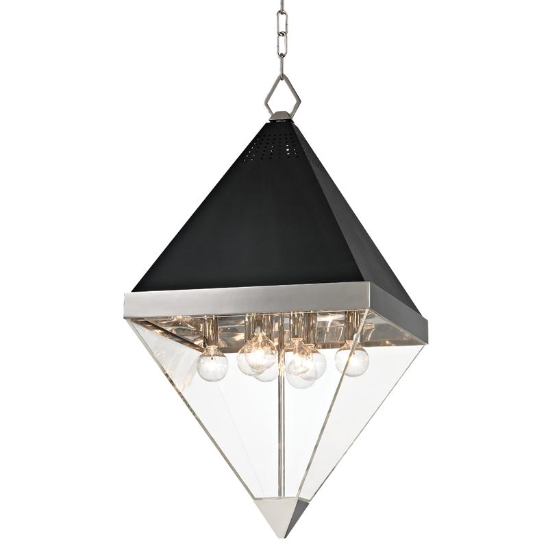 Hudson Valley Lighting Coltrane Polished Nickel 15W x 15L x 28.75H Pendant