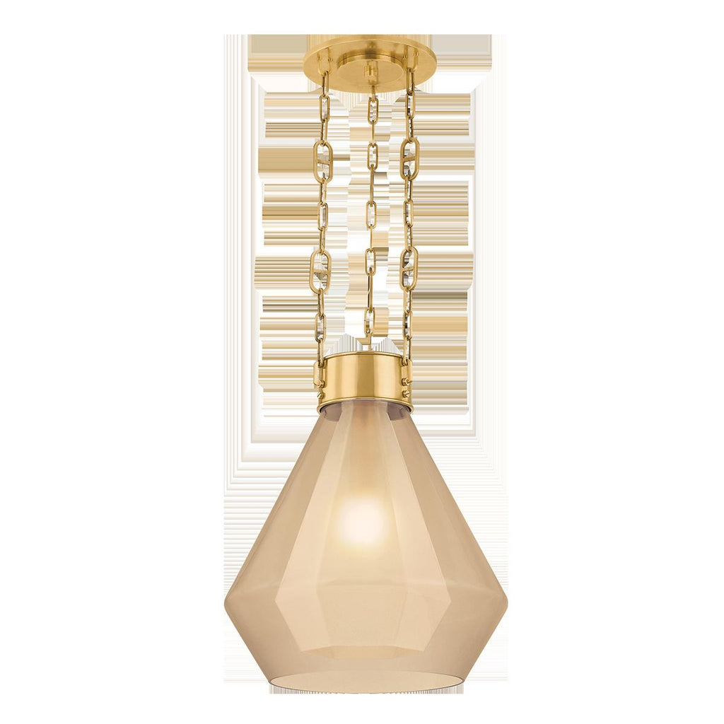 Corbett Lighting TRAGUS Vintage Brass 19W x 19L x 21.5H Pendant