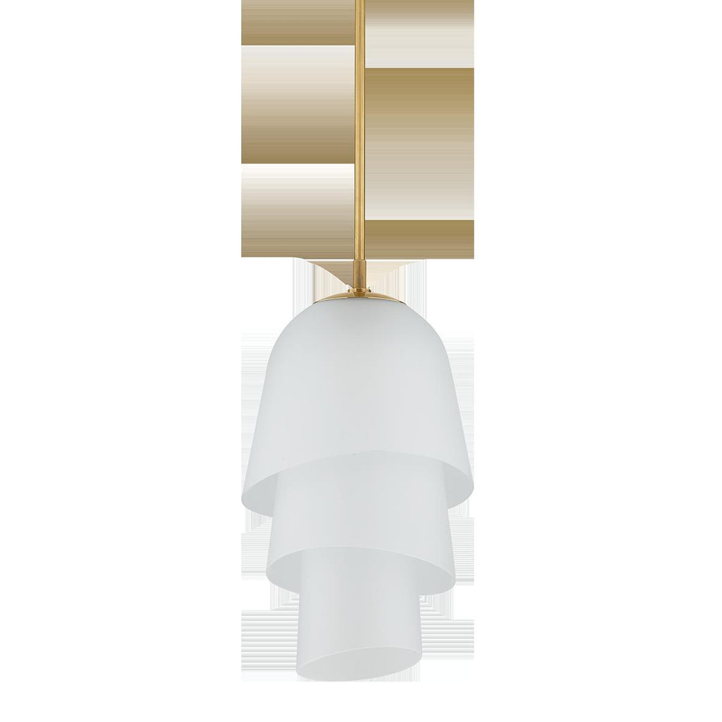 Corbett Lighting Hela VINTAGE BRASS 13.75W x 13.75L x 23.75H Pendant