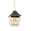 Hudson Valley Lighting Staatsburg Vintage Gold Lead/ Graphite 13.5W X 13.5L X 19.75H Pendant