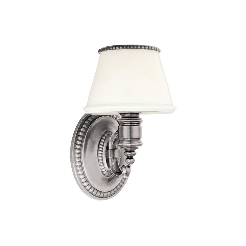 Hudson Valley Lighting Richmond Polished Nickel 5.75W x 5.75L x 9.5H Wall Sconce