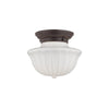 Hudson Valley Lighting Dutchess Old Bronze 9W X 9L X 7.5H Flush Mount