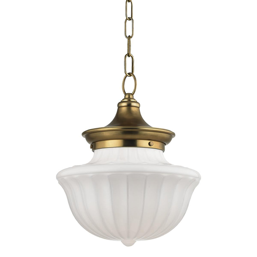 Hudson Valley Lighting Dutchess Aged Brass 12W x 12L x 14.75H Pendant