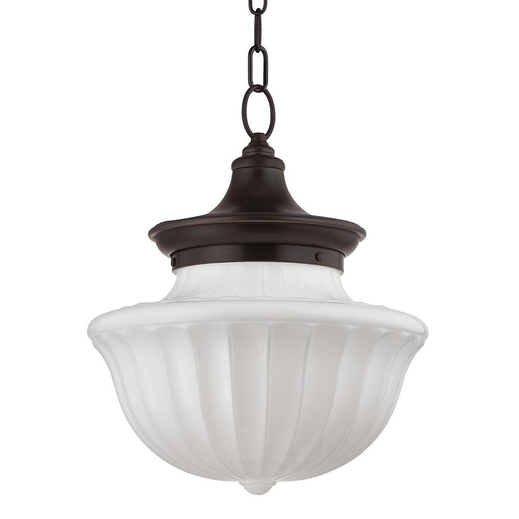 Hudson Valley Lighting Dutchess Old Bronze 15W x 15L x 18.5H Pendant