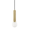 Hudson Valley Lighting Reade Aged Brass 5W X 5L X 16.5H Pendant