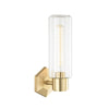 Hudson Valley Lighting Roebling Aged Brass 4.75W X 4.75L X 14.5H Wall Sconce