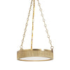 Hudson Valley Lighting Lynden Aged Brass 16W X 16L X 11.25H Pendant