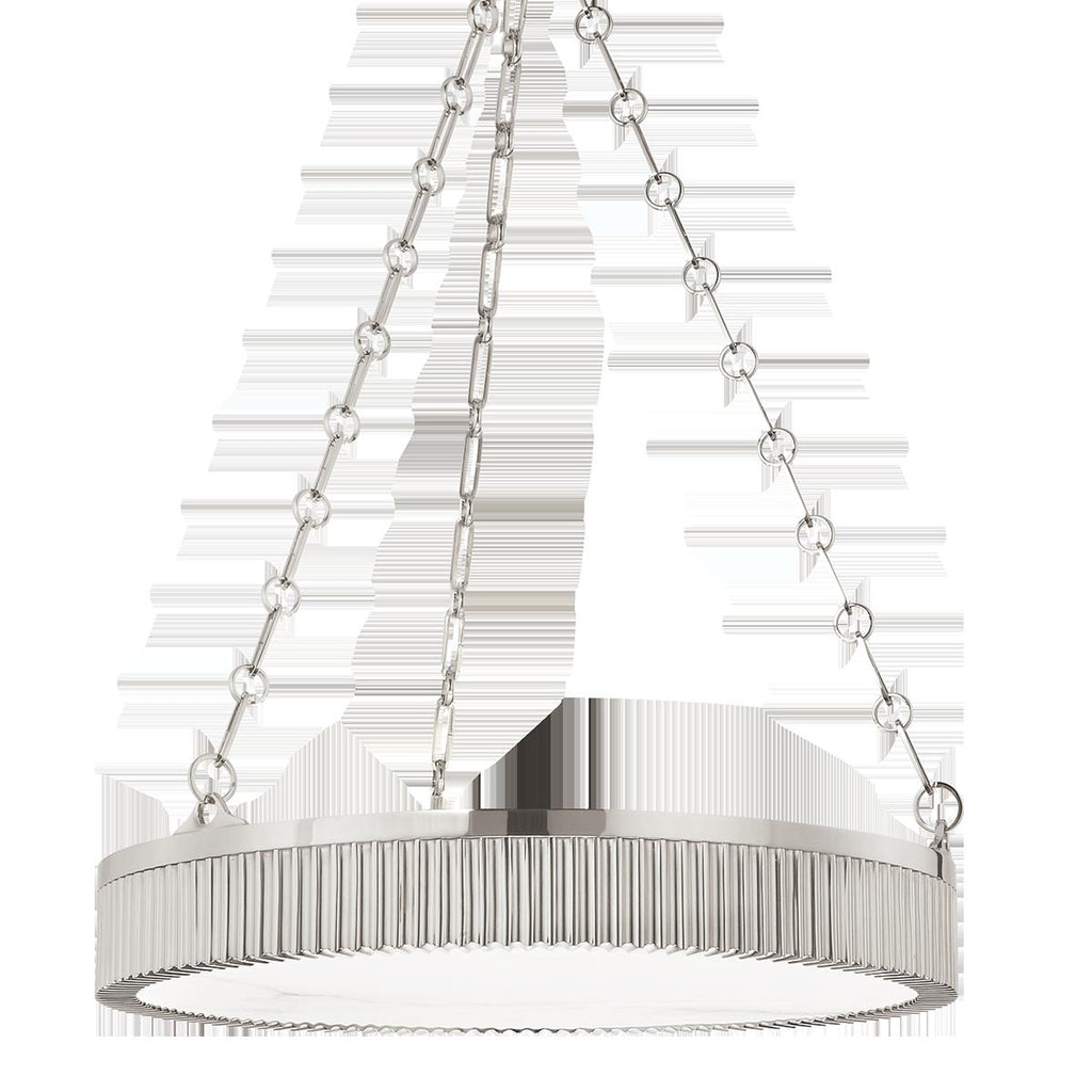 Hudson Valley Lighting Lynden Polished Nickel 22W x 22L x 8.25H Chandelier