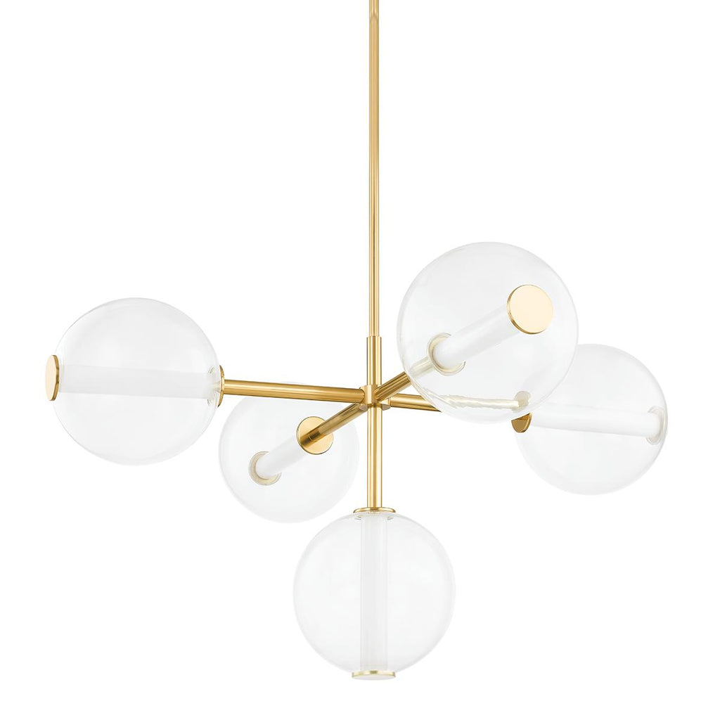 Hudson Valley Lighting Richford Aged Brass 48W x 48L x 26.25H Chandelier