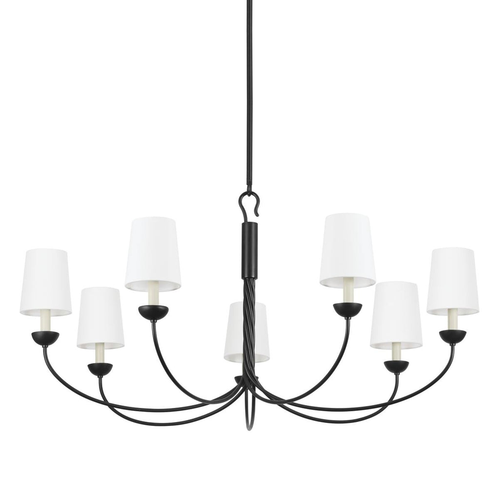 Hudson Valley Lighting MONTPELIER Aged Iron 48W x 48L x 24H Chandelier