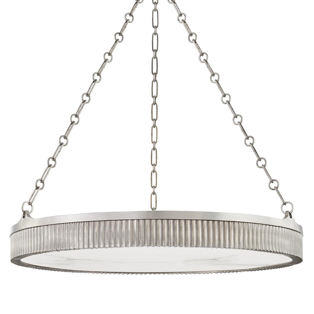 Hudson Valley Lighting Lynden Antique Nickel 30W x 30L x 4.25H Chandelier