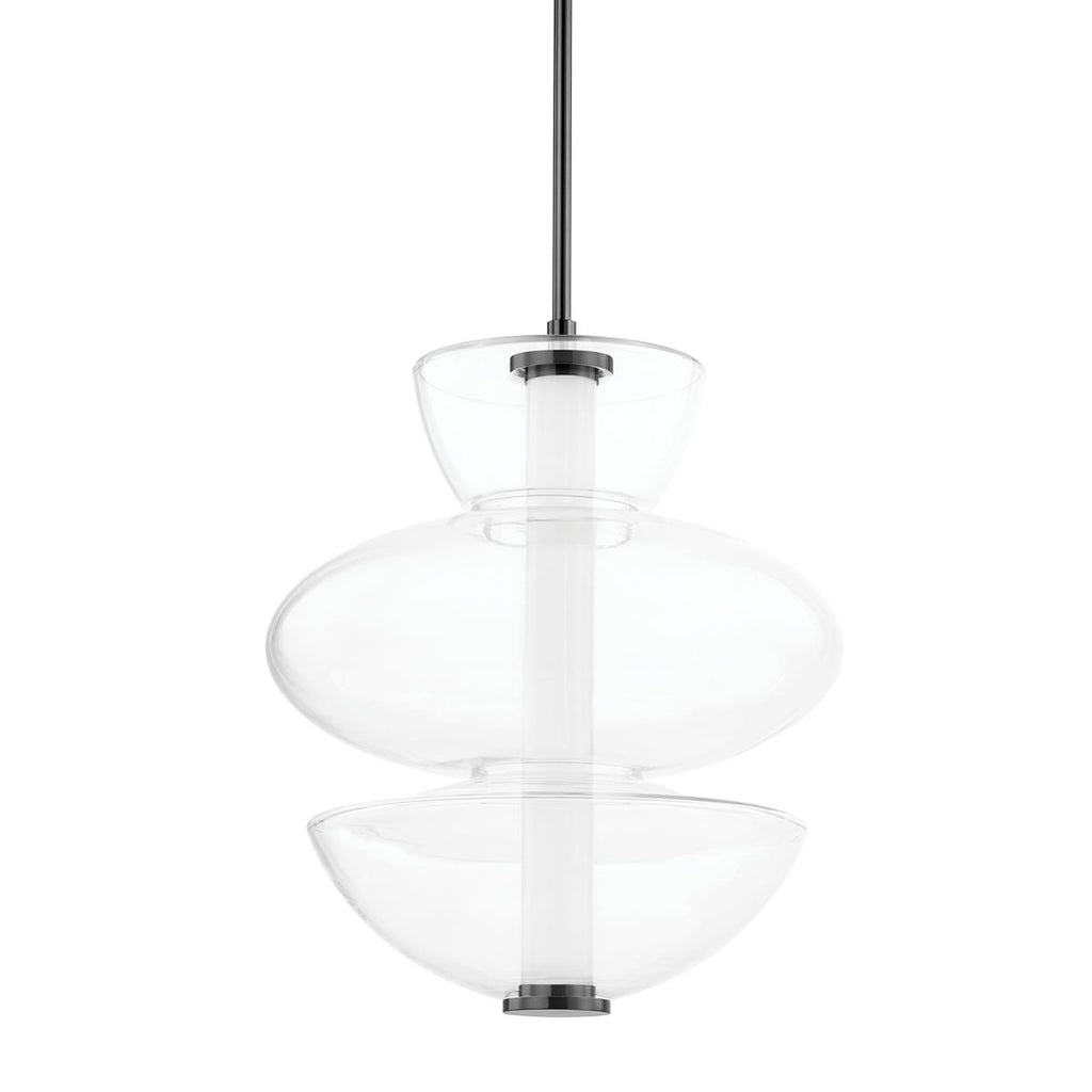 Hudson Valley Lighting Palermo Black Nickel 19W x 19L x 22.5H Pendant