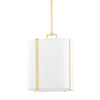 Hudson Valley Lighting Downing Aged Brass 13.32W X 13.32L X 17.75H Pendant