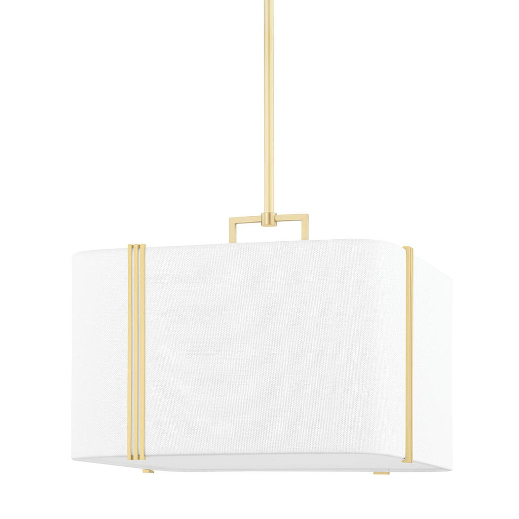 Hudson Valley Lighting Downing Aged Brass 20W x 20L x 15.62H Pendant