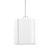 Hudson Valley Lighting Downing Polished Nickel 13.25W X 13.25L X 17.75H Pendant