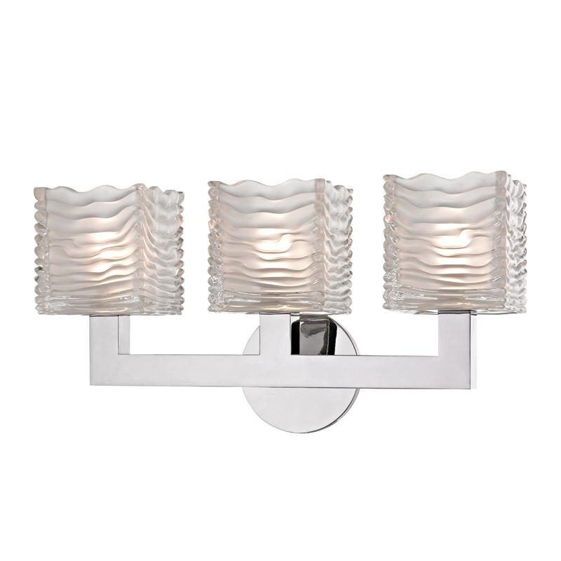 Hudson Valley Lighting Sagamore Polished Chrome 17.5W x 17.5L x 9H Wall Sconce