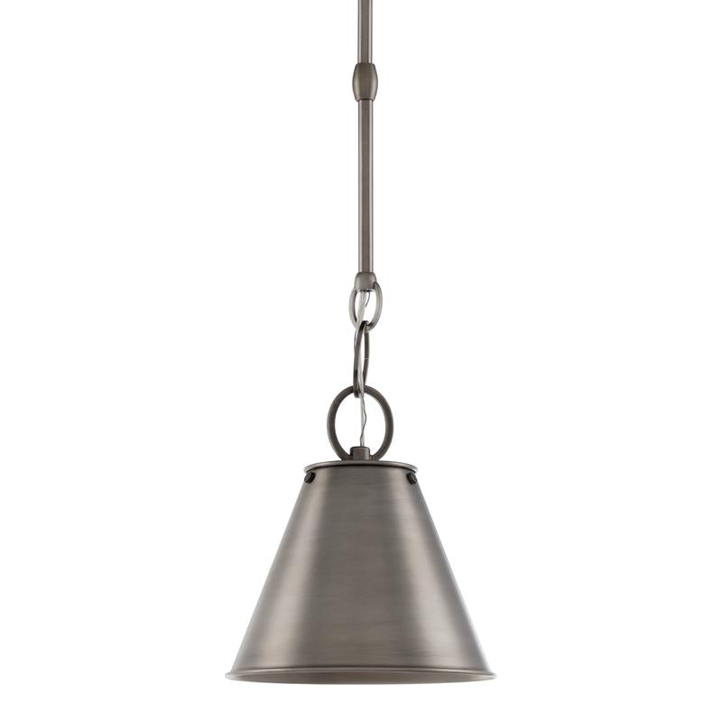 Hudson Valley Lighting Altamont Historic Nickel 8W x 8L x 9H Pendant