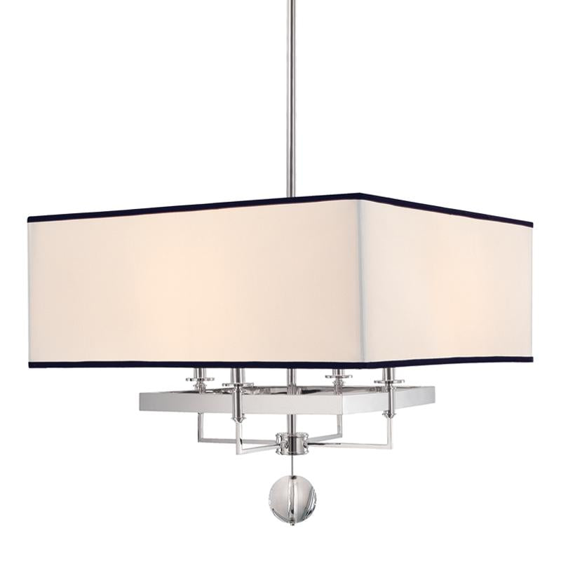 Hudson Valley Lighting Gresham Park Polished Nickel 24W x 24L x 21H Chandelier