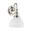 Hudson Valley Lighting Sutton Polished Nickel 7W X 7L X 10.25H Wall Sconce