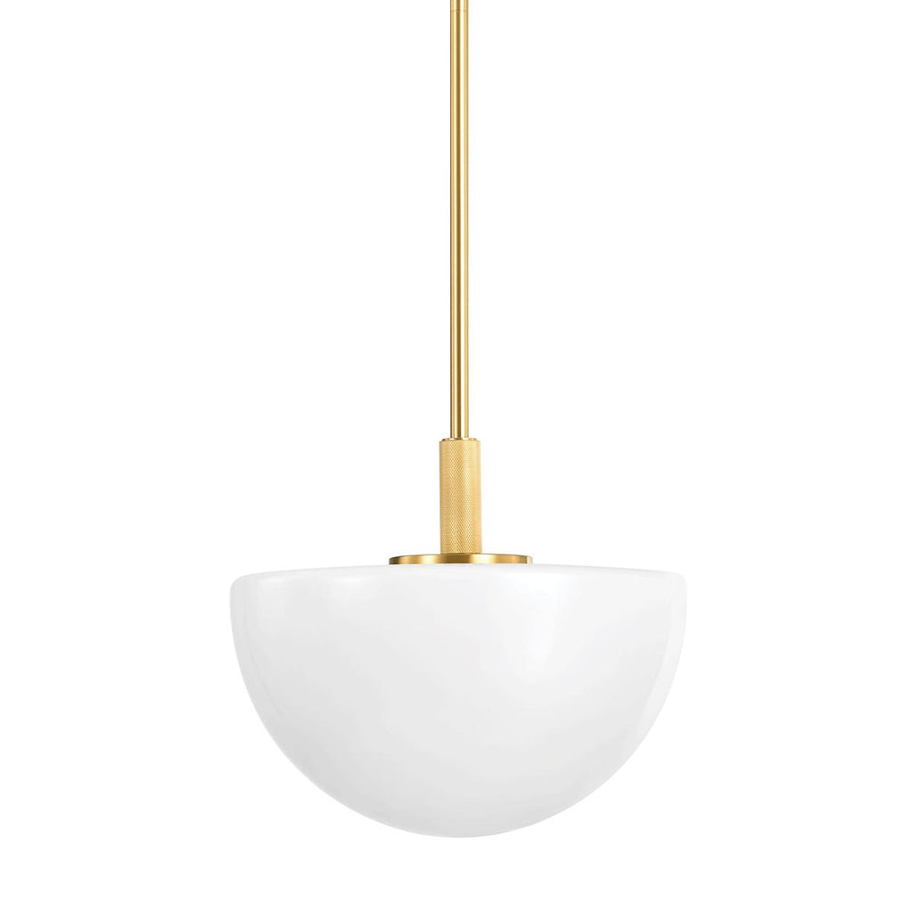 Hudson Valley Lighting Lethbridge Aged Brass 15W x 15L x 17.25H Pendant