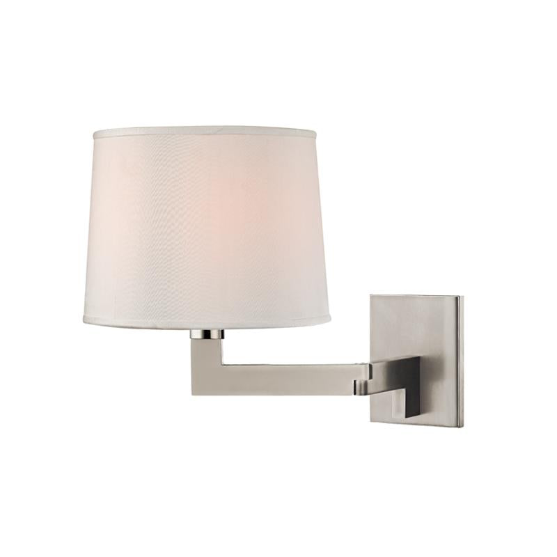 Hudson Valley Lighting Fairport Polished Nickel 9W x 9L x 11.25H Wall Sconce