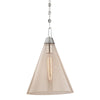 Hudson Valley Lighting Newbury Polished Nickel 10.75W X 10.75L X 16H Pendant