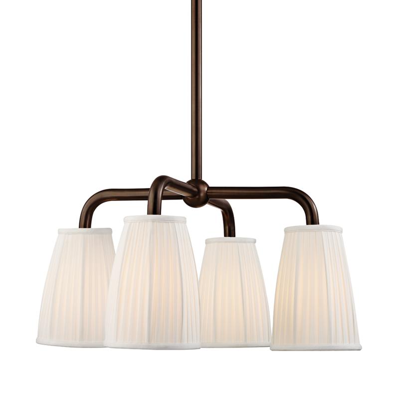 Hudson Valley Lighting Malden Distressed Bronze 25W x 25L x 12.75H Chandelier