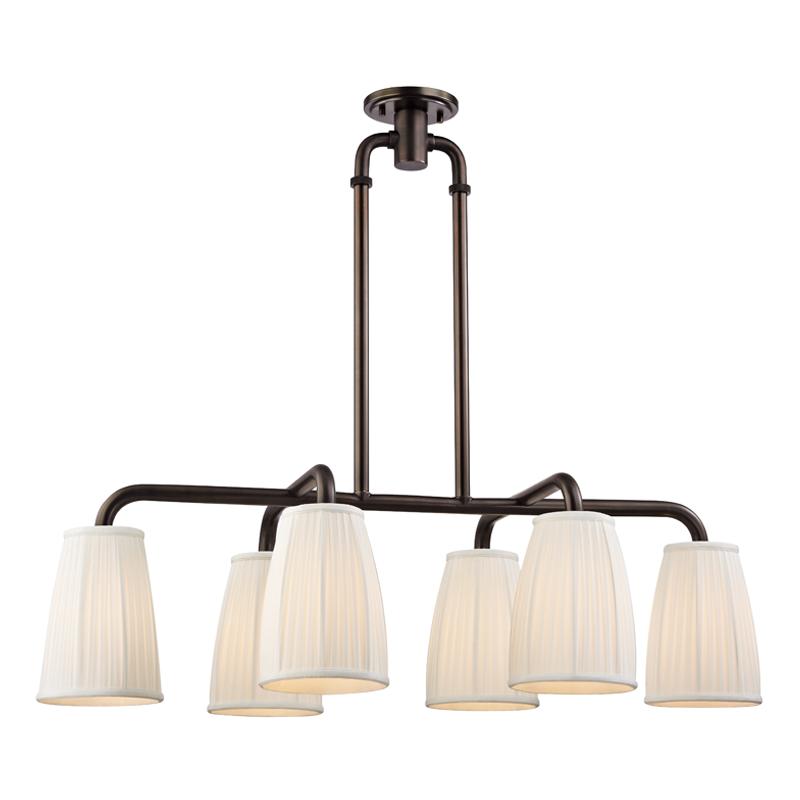 Hudson Valley Lighting Malden Distressed Bronze 22.75W x 41.25L x 12.5H Pendant