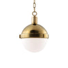 Hudson Valley Lighting Lambert Aged Brass 9.5W X 9.5L X 12.5H Pendant