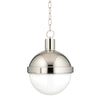 Hudson Valley Lighting Lambert Polished Nickel 12.5W X 12.5L X 16H Pendant