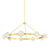 Hudson Valley Lighting Barclay Aged Brass 50.5W X 50.5L X 19.5H Chandelier