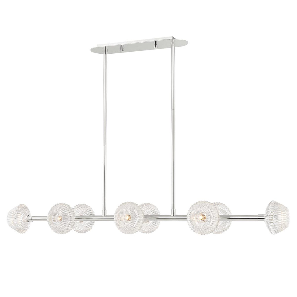 Hudson Valley Lighting Barclay Polished Nickel 54.5W x 54.5L x 10.5H Pendant