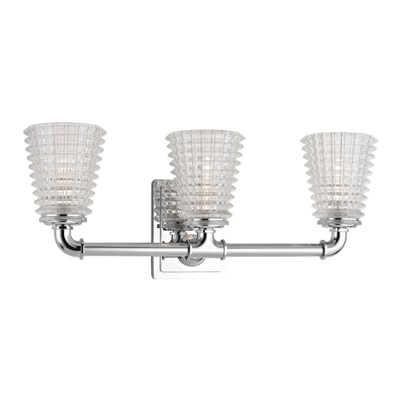 Hudson Valley Lighting Westbrook Polished Chrome 19.75W x 19.75L x 8H Wall Sconce