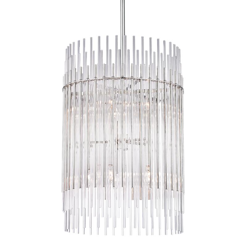 Hudson Valley Lighting Wallis Polished Nickel 20.75W x 20.75L x 30.75H Chandelier