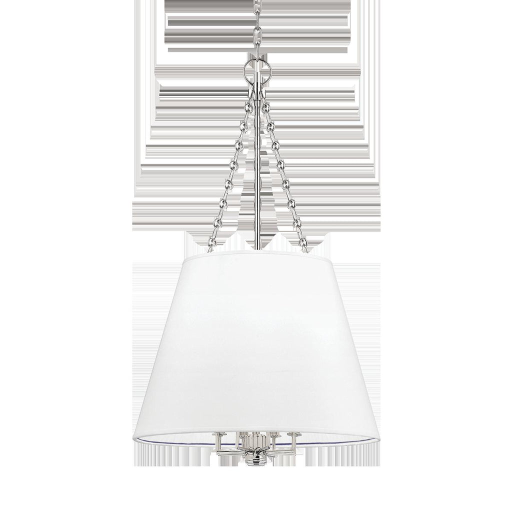 Hudson Valley Lighting Burdett Polished Nickel 22W x 22L x 36.25H Pendant