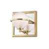 Hudson Valley Lighting Axiom Aged Brass 6W X 6L X 6H Wall Sconce