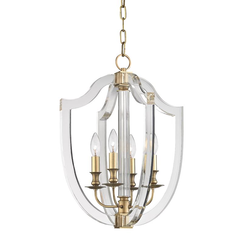 Hudson Valley Lighting Arietta Aged Brass 16.5W x 16.5L x 22H Pendant