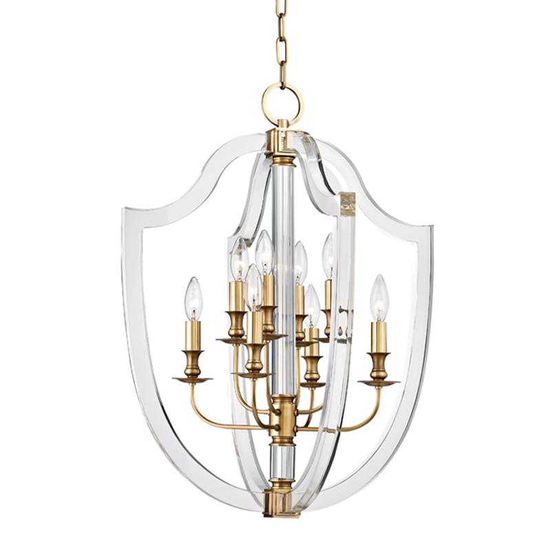 Hudson Valley Lighting Arietta Aged Brass 21.25W x 21.25L x 27.75H Pendant