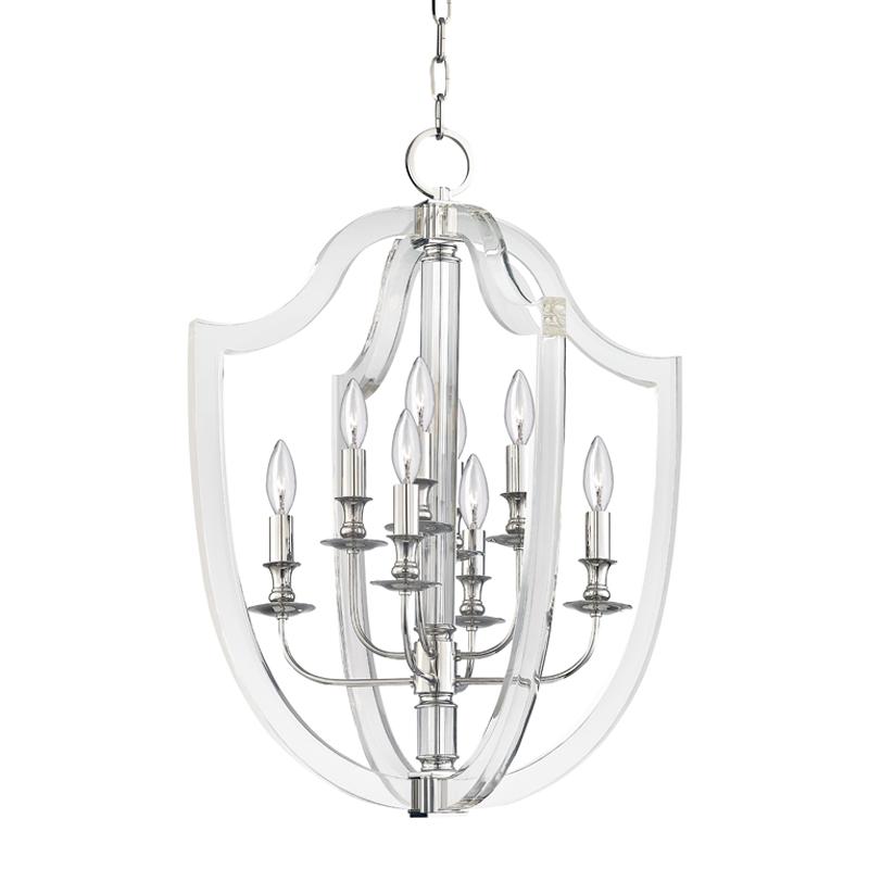 Hudson Valley Lighting Arietta Polished Nickel 21.25W x 21.25L x 27.75H Pendant