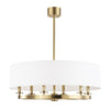 Hudson Valley Lighting Durham Aged Brass 30.75W X 30.75L X 12H Chandelier