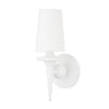 Hudson Valley Lighting Torch White Plaster 6W X 6L X 15.5H Wall Sconce