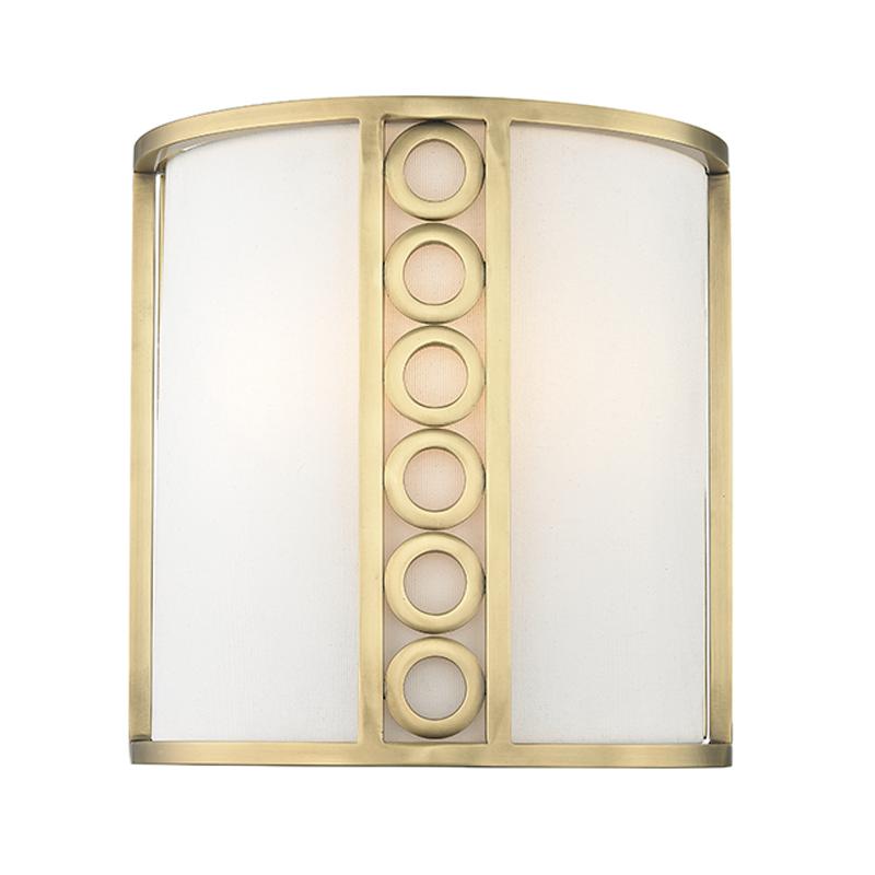 Hudson Valley Lighting Infinity Aged Brass 10W x 10L x 10.5H Wall Sconce