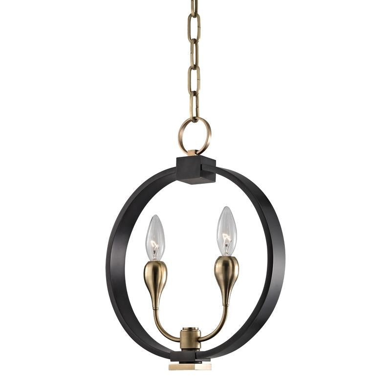 Hudson Valley Lighting Dresden Aged Old Bronze 11.75W x 11.75L x 15.5H Pendant