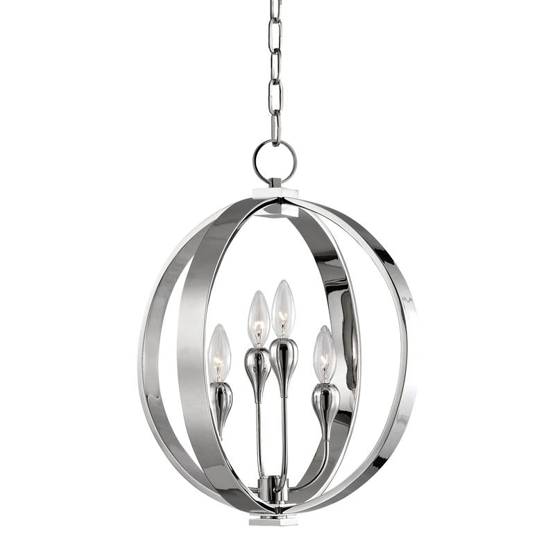 Hudson Valley Lighting Dresden Polished Nickel 16W x 16L x 19.5H Pendant