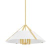 Hudson Valley Lighting Raymond Aged Brass/Soft White 26W X 26L X 12.75H Pendant