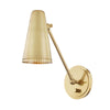 Hudson Valley Lighting Easley Aged Brass 5.5W X 5.5L X 13H Wall Sconce