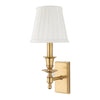 Hudson Valley Lighting Ludlow Aged Brass 5.5W X 5.5L X 13H Wall Sconce