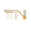 Hudson Valley Lighting Douglaston Aged Brass/ Soft Sand 4.75W X 4.75L X 9.75H Wall Sconce