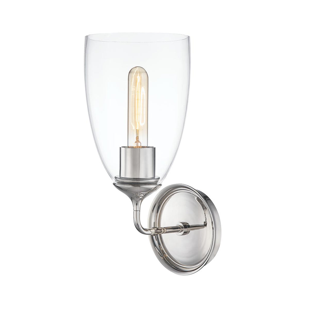 Hudson Valley Lighting Glenwood Polished Nickel 6W x 6L x 13.5H Wall Sconce