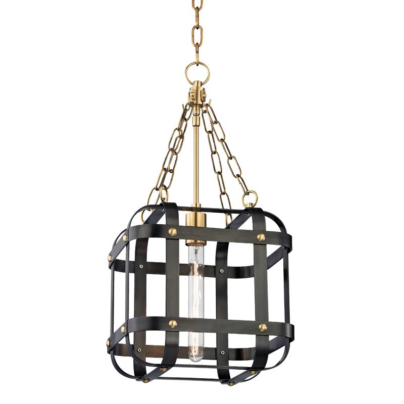 Hudson Valley Lighting Colchester Aged Old Bronze 11.75W x 11.75L x 23.5H Pendant